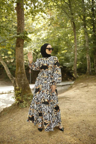 Christa Long Maxi Dress With Long Sleeves - By Baano