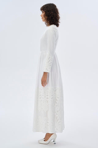 Elegant Maxi Dress - Available in White and Black - By Baano