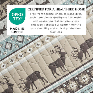 3-Piece Lodge Quilt - Yosemite Collection Great Bay Home