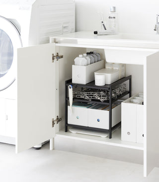 Three-Tier Cabinet Storage Rack (14" H) - Steel Yamazaki Home