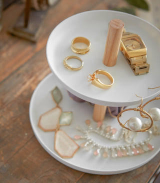 Jewelry Organizer - Steel + Wood - By Baano