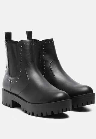 cadenza studded ankle boots