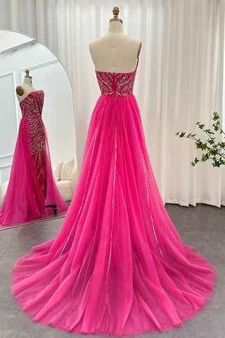 Carmen Beaded Strapless Gown - By Baano