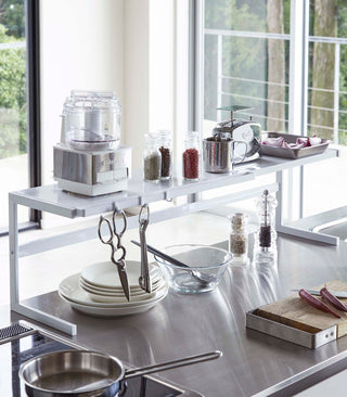 Expandable Countertop Shelf - Steel - By Baano