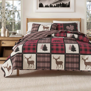 3-Piece Lodge Quilt - Stonehurst Collection Great Bay Home