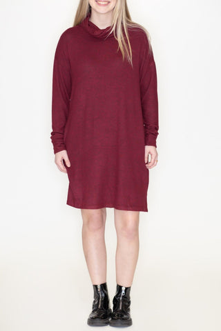 Turtleneck Knit Dress