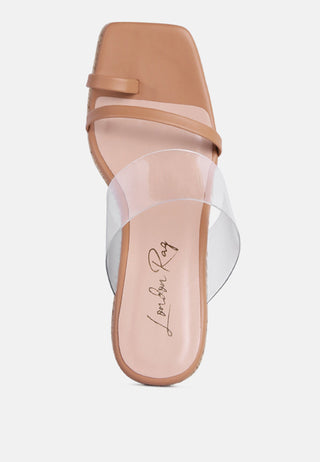 Clear Path Toe Ring Espadrilles Wedge Sandals