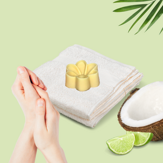 Flower Shaped Lotion Bar - By Baano