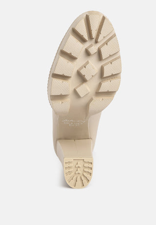 Corinne Chain Embellished Chunky Loafers