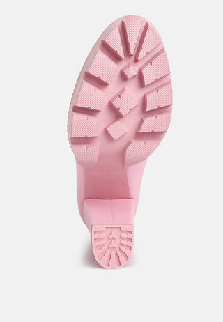 Corinne Chain Embellished Chunky Loafers