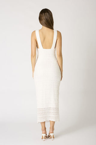 Katherine Textured Midi Dress
