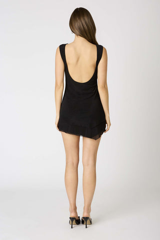 Luella Backless Mini Dress