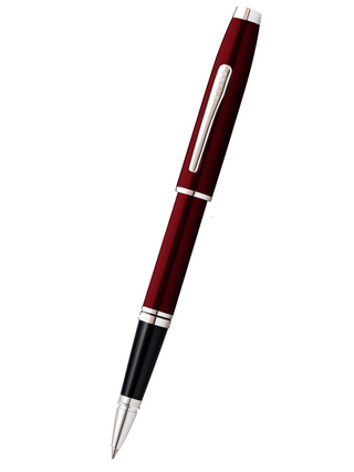 Coventry Red Lacquer Rollerball Pen - By Baano