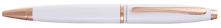 Calais™ Pearlescent White Lacquer Ballpoint Pen - By Baano