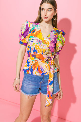 NOTHING TO LOSE POPLIN TOP - By Baano