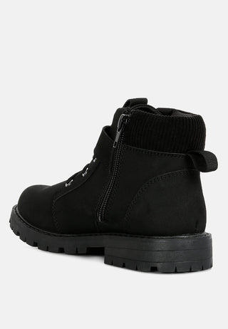 Cushion Collared Ankle Boots