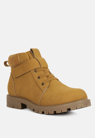 Cushion Collared Ankle Boots