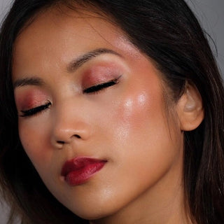 Vegan MultiStick colored from Beets + Radish for Cheeks and Lips - I am. Brave.