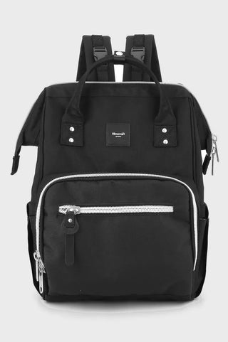 Himawari Waterproof Canvas Backpack With Side Pockets