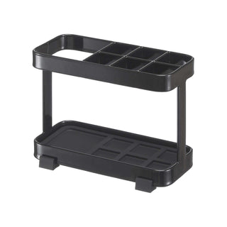 Toothbrush + Toothpaste Stand - Steel - By Baano