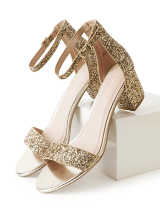 Daisy | Gold Glitter