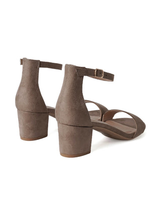 Daisy | Taupe Suede