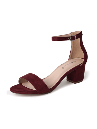Daisy | Burgundy Suede
