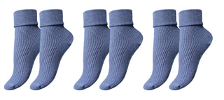 tittimitti®100% Organic Combed Cotton Luxury Women's Socks 3-Pack. Made in Italy.