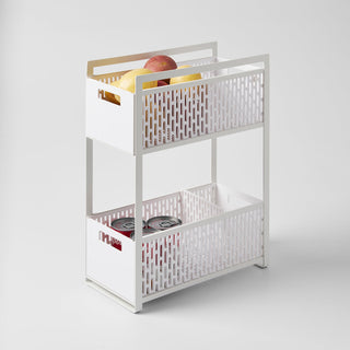 Two-Tier Cabinet Storage Basket - By Baano