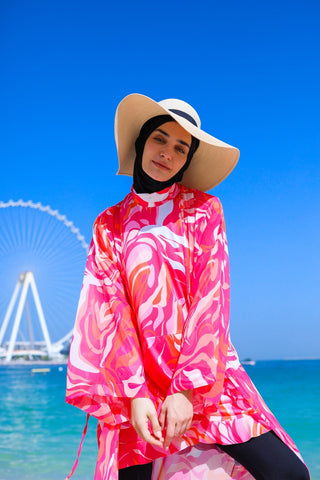 Lycra Fushya Burkini Modest Swimwear M2322 - By Baano