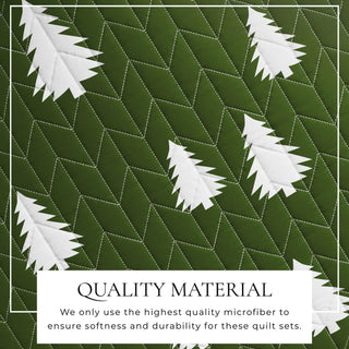 3 Piece Lodge Printed Quilt - Arrowhead