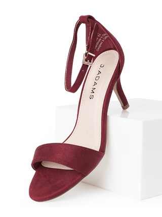 Dove | Burgundy Suede