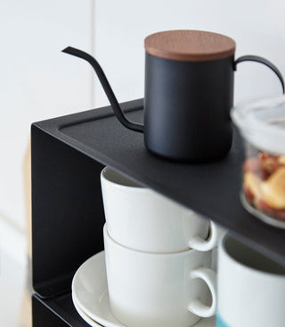 Stackable Countertop Shelf - Two Sizes - Steel - By Baano