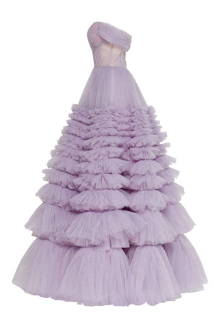 Duchess Off-The-Shoulder Prom Maxi Dress - By Baano