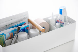 Slim Storage Box - Steel + Wood - By Baano