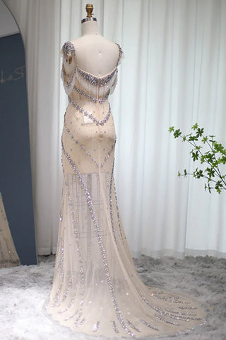 Eliza Doolittle Beaded Maxi Dress - By Baano