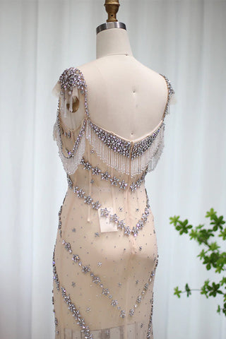 Eliza Doolittle Beaded Maxi Dress - By Baano