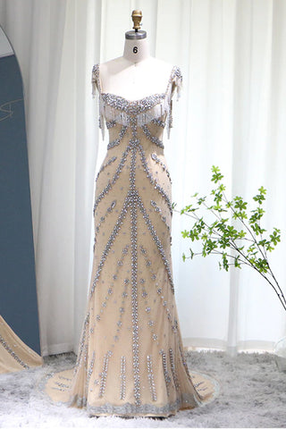 Eliza Doolittle Beaded Maxi Dress - By Baano