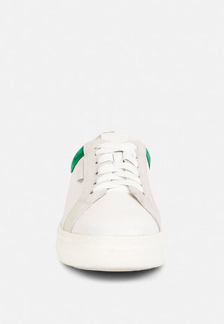 Endler Color Block Leather Sneakers