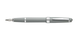 Bailey Light™ Polished Gray Resin Extra-Fine Nib Fountain Pen - By Baano