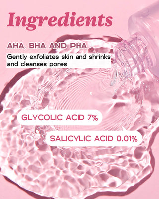 No Poreblem AHA BHA PHA Exfoliator Toner for Face - By Baano