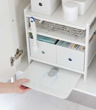 Three-Tier Cabinet Storage Rack (14" H) - Steel Yamazaki Home