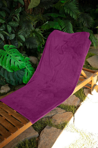 Purple Beach Towel PH23-18034 - By Baano