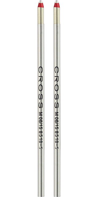 Mini Ballpoint Pen Refill - Red - Medium - Dual Pack - By Baano