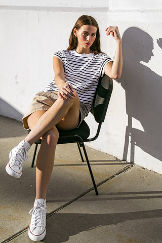 DRIFTWOOD DAYDREAMS KNIT TOP - By Baano