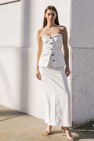 GET TO THE POINT WOVEN TOP - By Baano