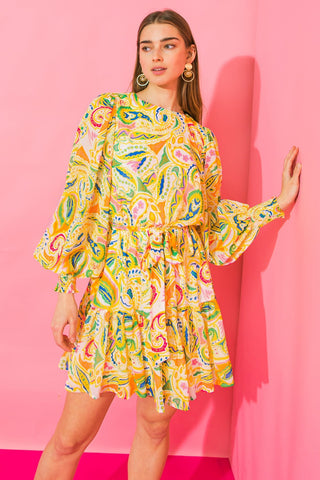 WISH FOR MORE WOVEN MINI DRESS - By Baano