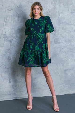 CALIFORNIA SUNRISE WOVEN MINI DRESS - By Baano