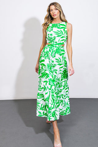 LIVE YOUR TRUTH WOVEN MIDI DRESS - By Baano