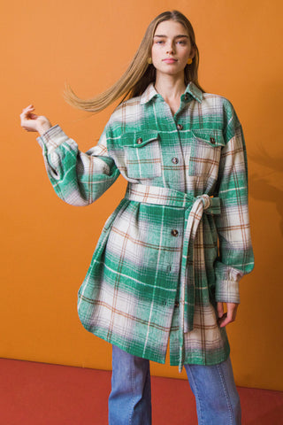 SWEET EVENINGS WOVEN MIDI JACKET - By Baano